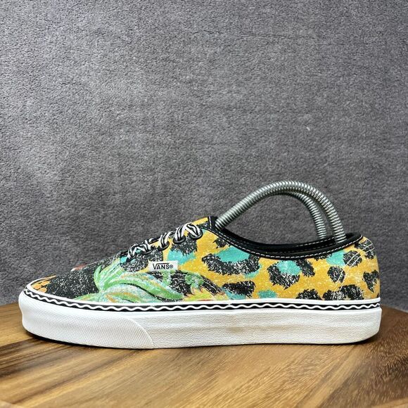 Vans X Crayola Women's Size 9 Shoes White Rainbow Colorful Low Skater Sneakers - Picture 3 of 9